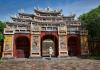 The Citadel in Hue is the main tourist attraction.